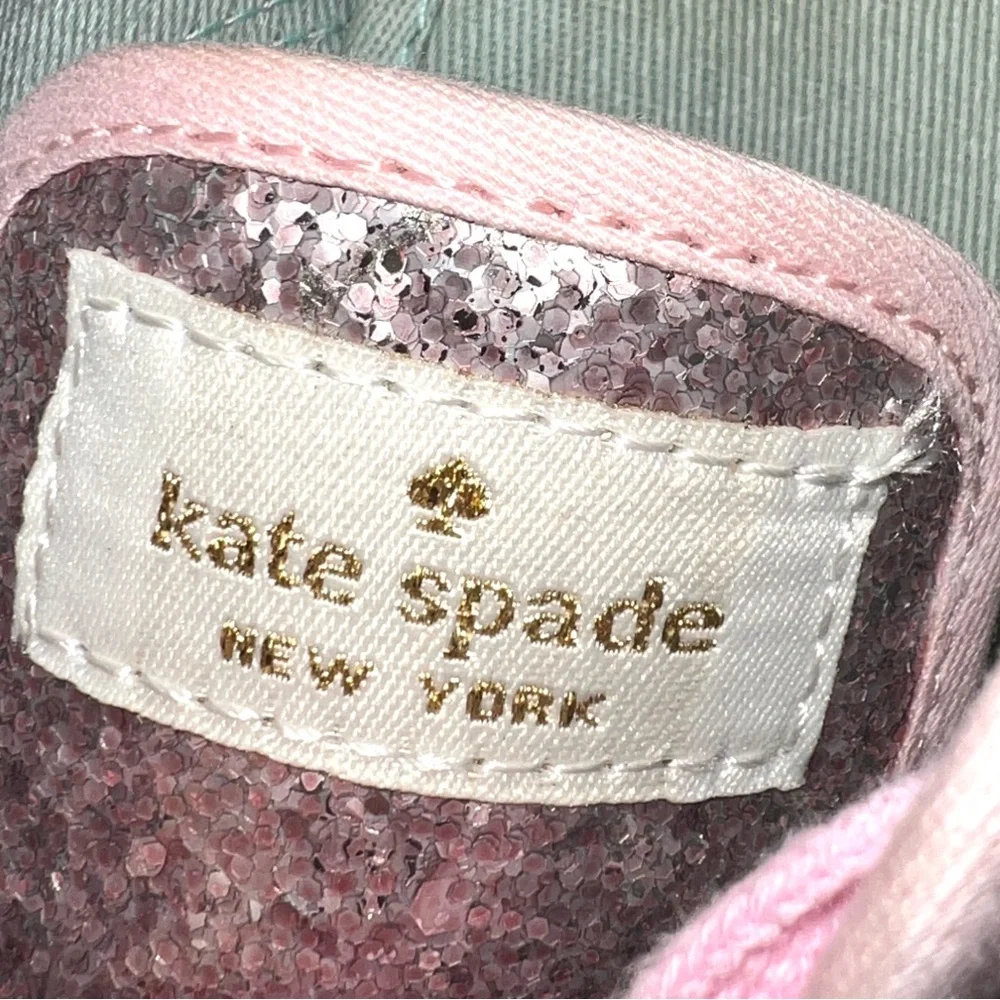 Keds Kate Spade New York Champion Pink lavender Glitter Sneakers Keds sz‎ 7